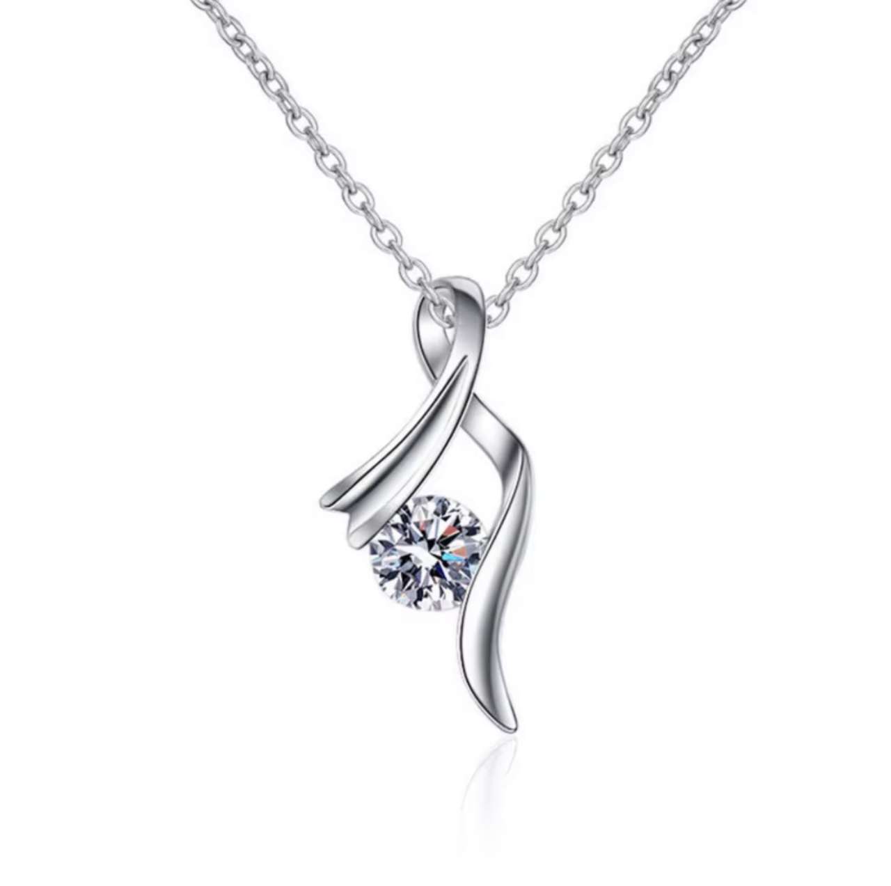 Necklace Aaa Zircon Round Pendant Necklace 