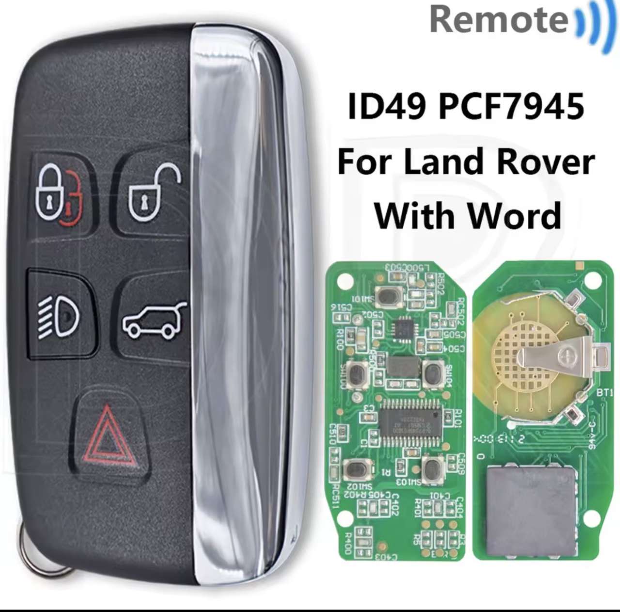 Key For Land Rover Range Rover Sport Evoque Discovery 4 Freelander Jaguar