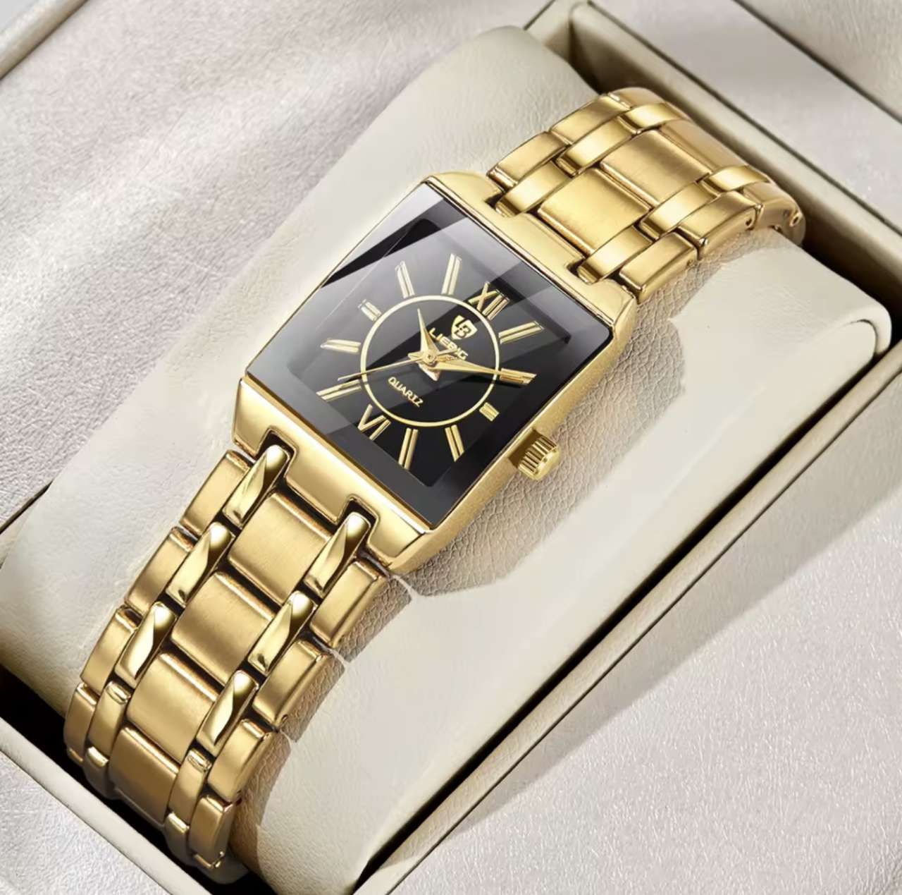 LIEBIG Lady Luxury Simple Waterproof Quartz Wristwatches Fashion Women's Watches Ladies Elegant Stai