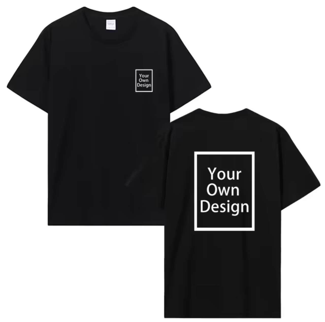 Custom Cotton Customized Print Short Sleeve T Shirt Summer Tops Tees DIY Your Like Photo Or Logo Cot