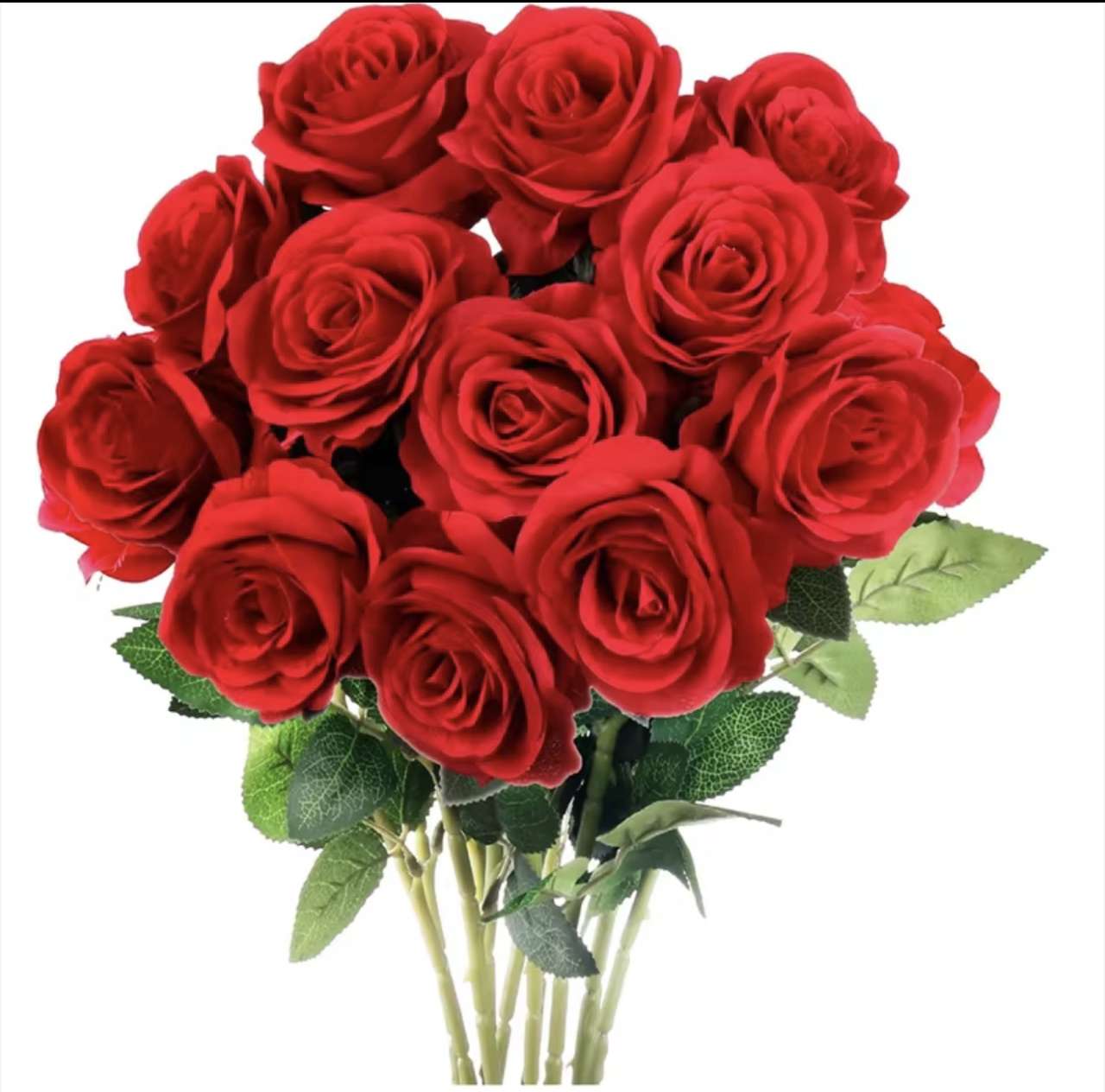10/20pcs rose artificial flowers rose branch artificial red rose realistic fake rose wedding party r