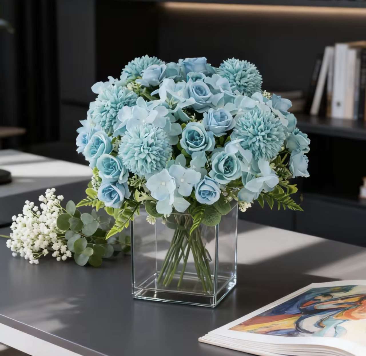 Artificial Roses Flower Bouquet