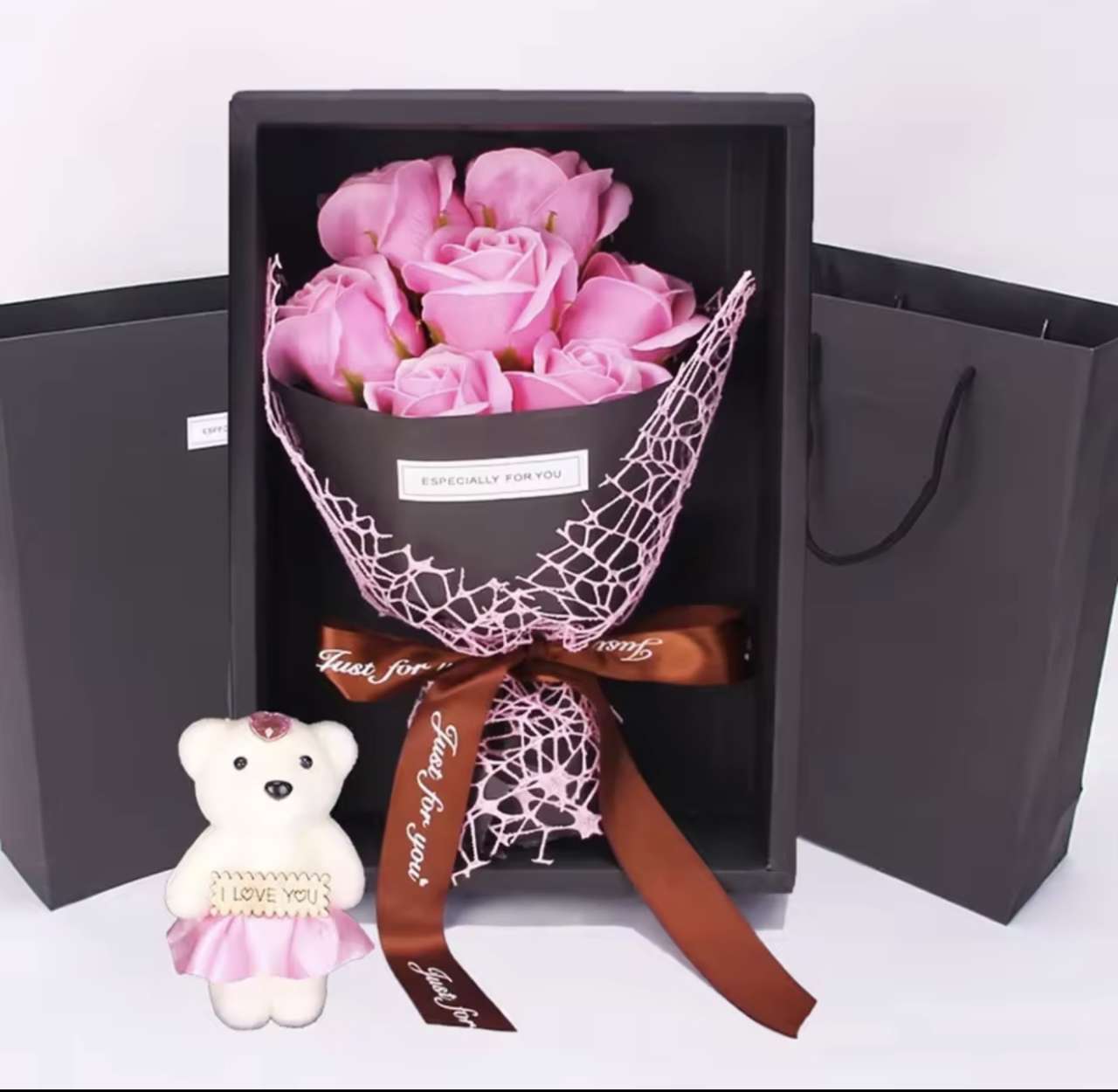 Artificial Roses Flower Bouquet
