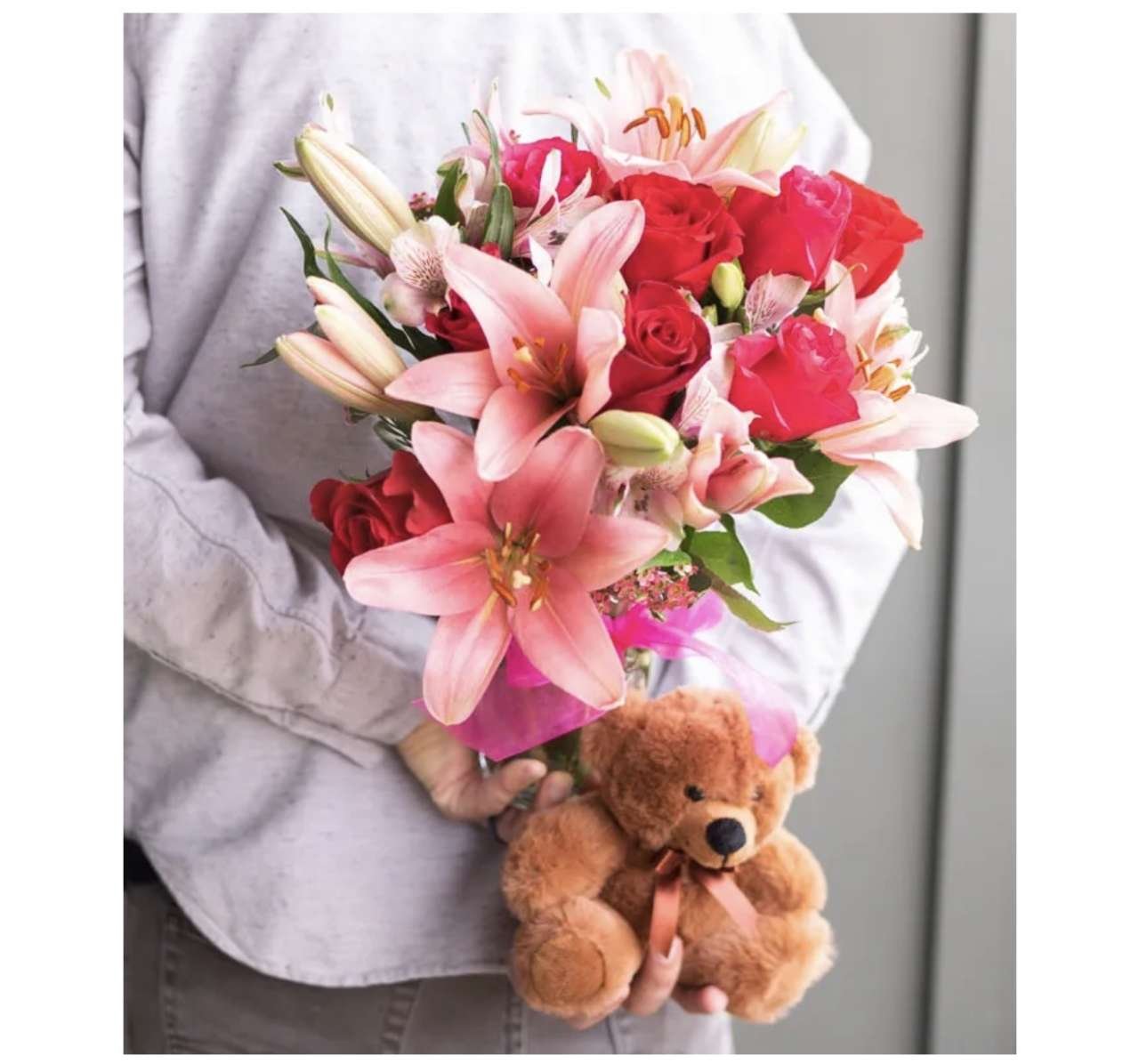 Flower 💐 & Teddy Bear 🧸 US 🇺🇸ONLY 