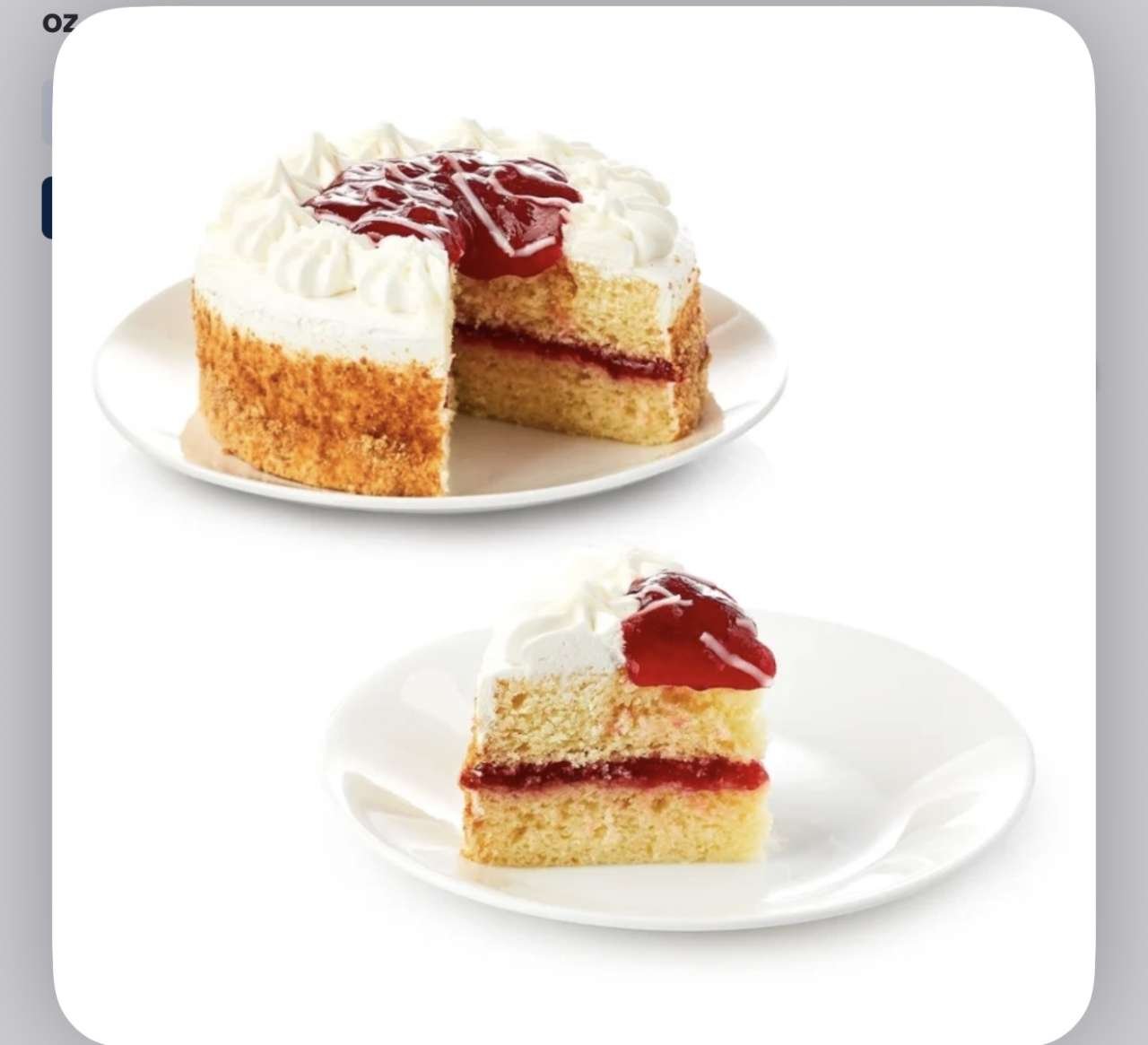 🇺🇸 ONLY - Freshness Guaranteed 5-Inch Strawberry Topped Fruit Cake, 14.1 oz