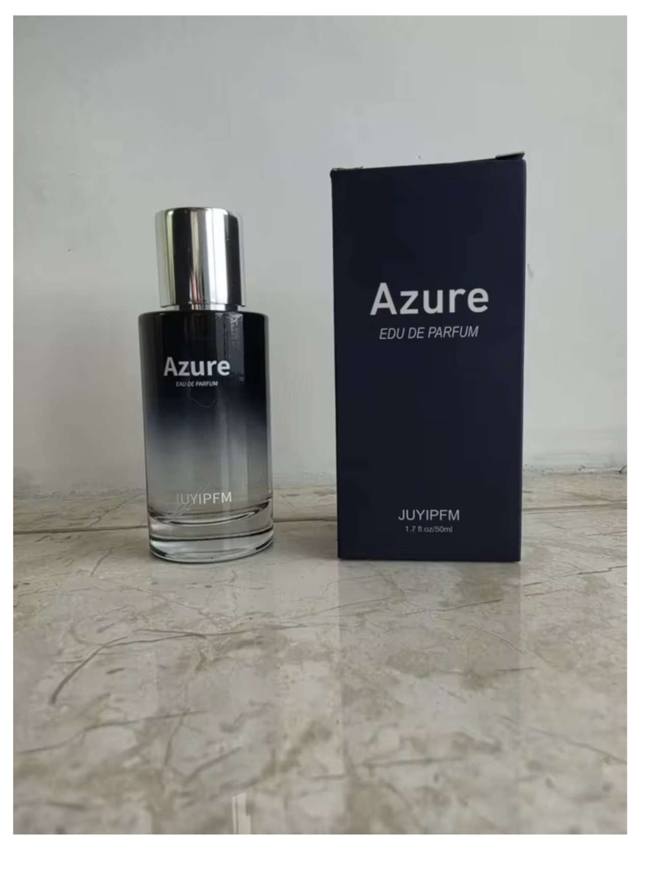 JUYIPFM Azure Eau de Parfum 50ml 1.7fl oz Perfume Long Lasting Woody Fresh Scent Spray