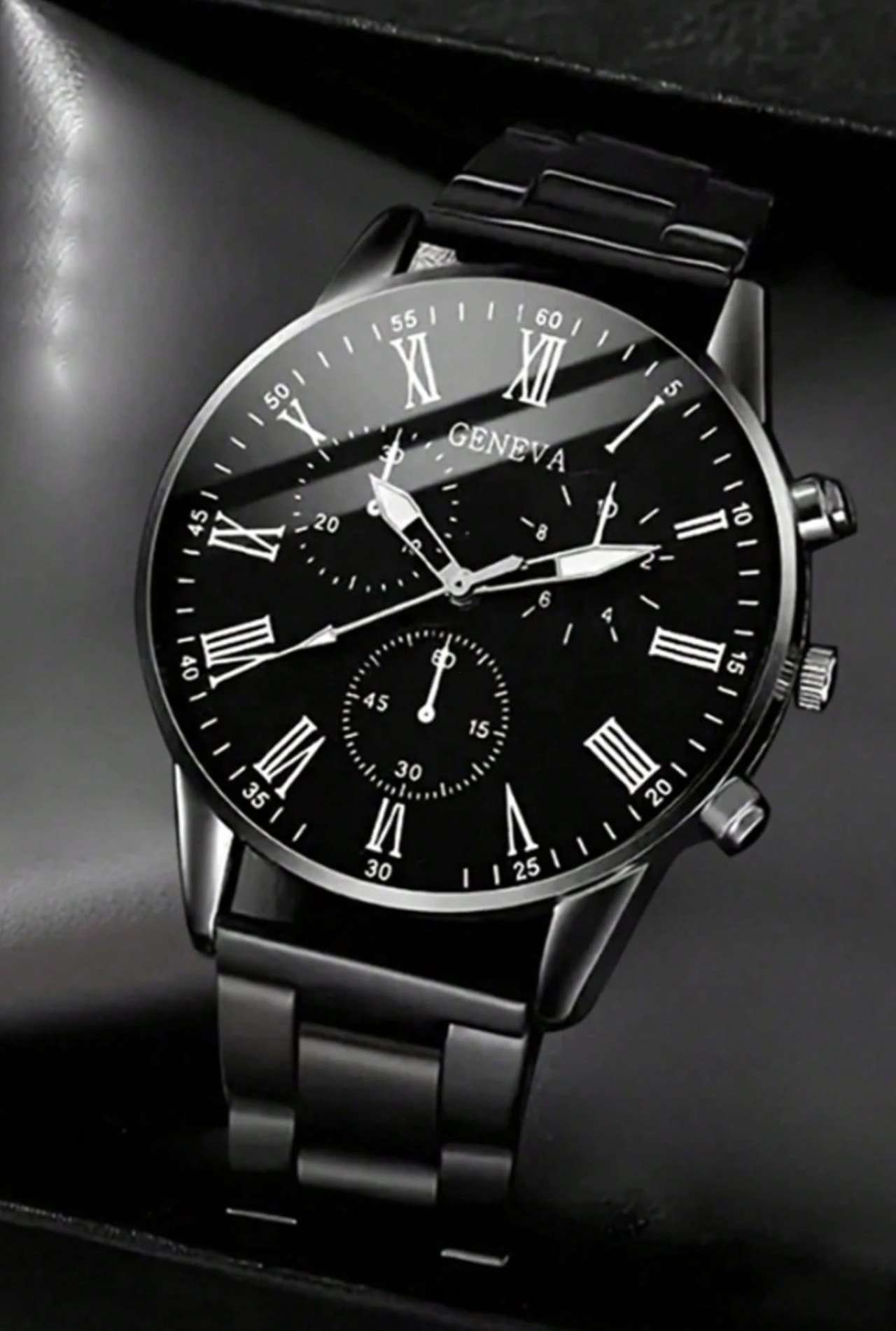 4pcs Fashion & Casual Quartz Watches For Men, Versatile Alloy Round Dial Set, Ideal Gift For Valenti