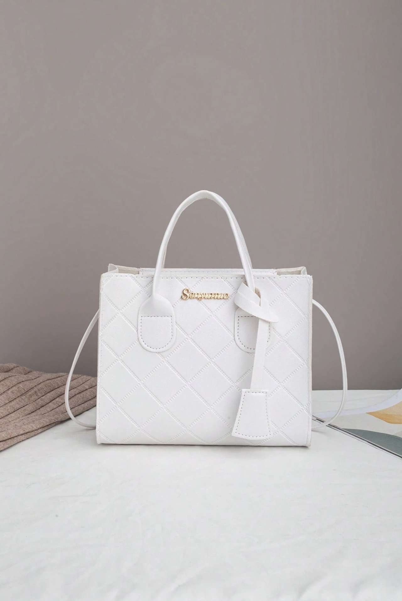 1pc New Fashion Women's Handbag, Can Be Carried As Crossbody Or Handbag, Suitable For Shopping, Vale