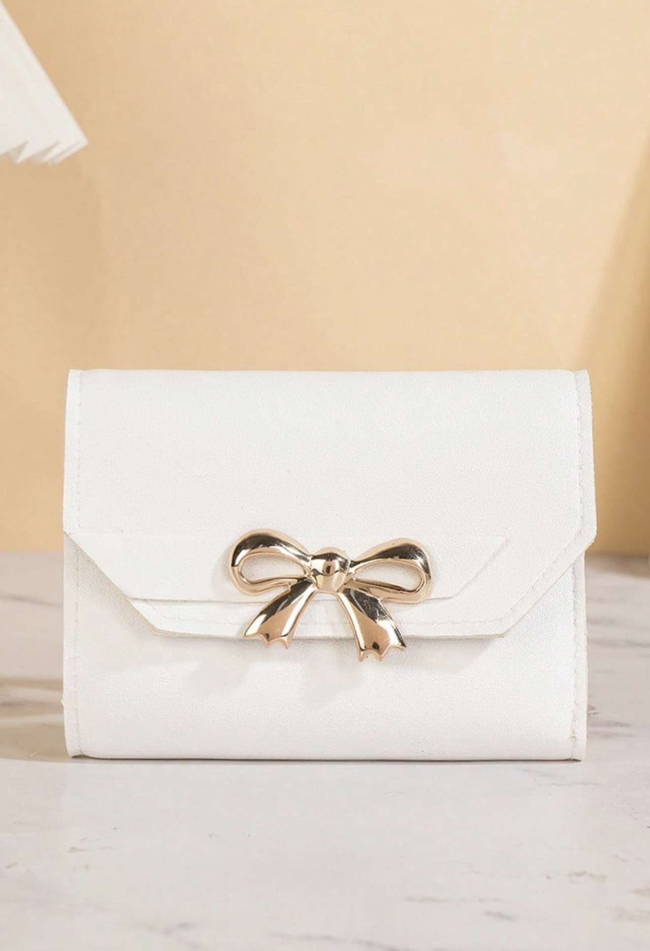 2025 New Solid Color Women's Bag With Elegant Bow Decor, Suitable For Students/Teachers/Office Worke