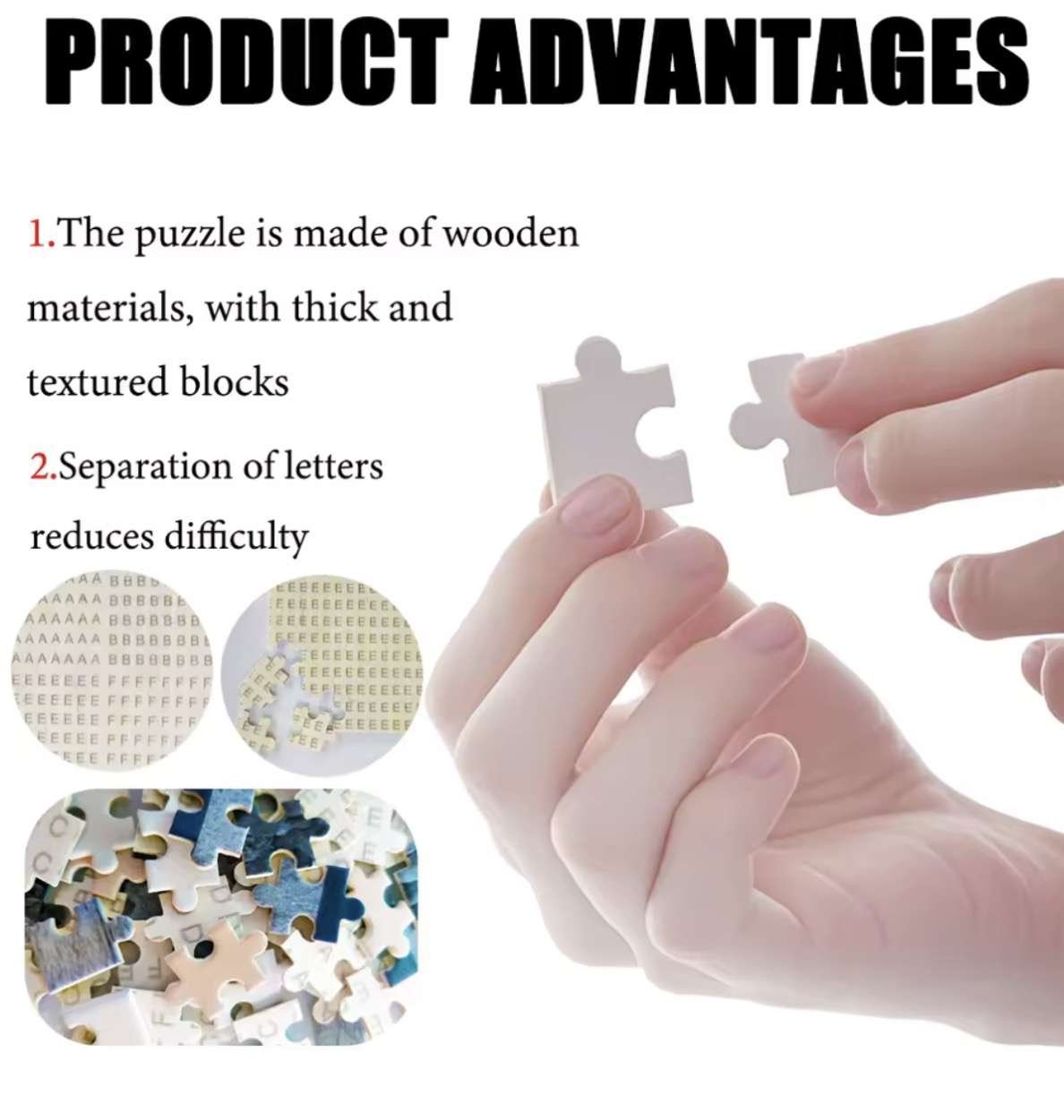 Custom Photo Puzzle,with Frame or Only puzzles,Personalized Picture Jigsaw for Family,DIY Gift Idea,