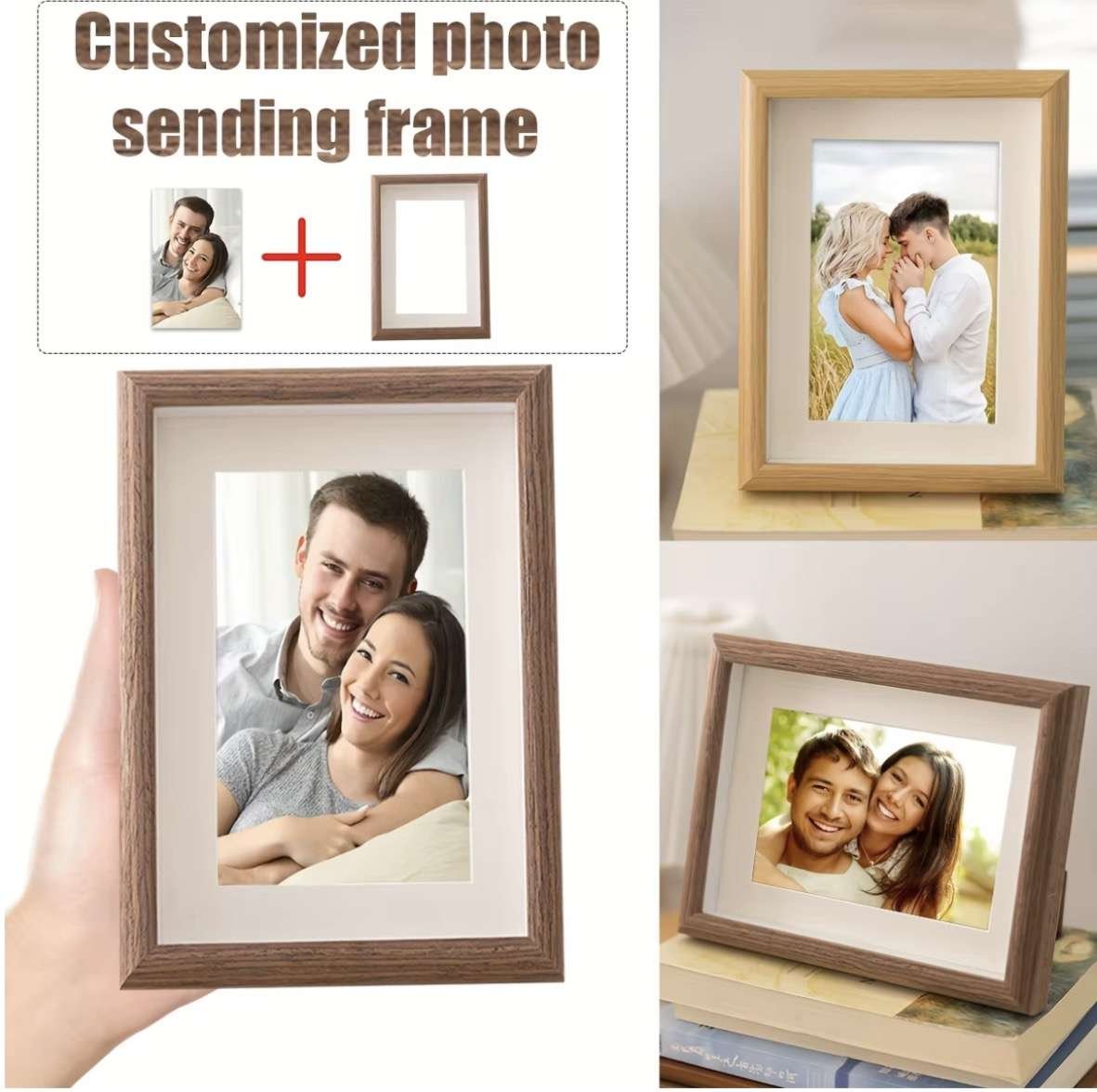 Custom Photo Puzzle,with Frame or Only puzzles,Personalized Picture Jigsaw for Family,DIY Gift Idea,