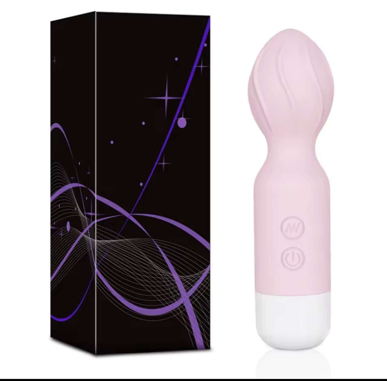 Mini Vibrator Sex Toy, Magic Wand Pleasure Dildo for Women and Couples to Stimulate G-Spot and Clito